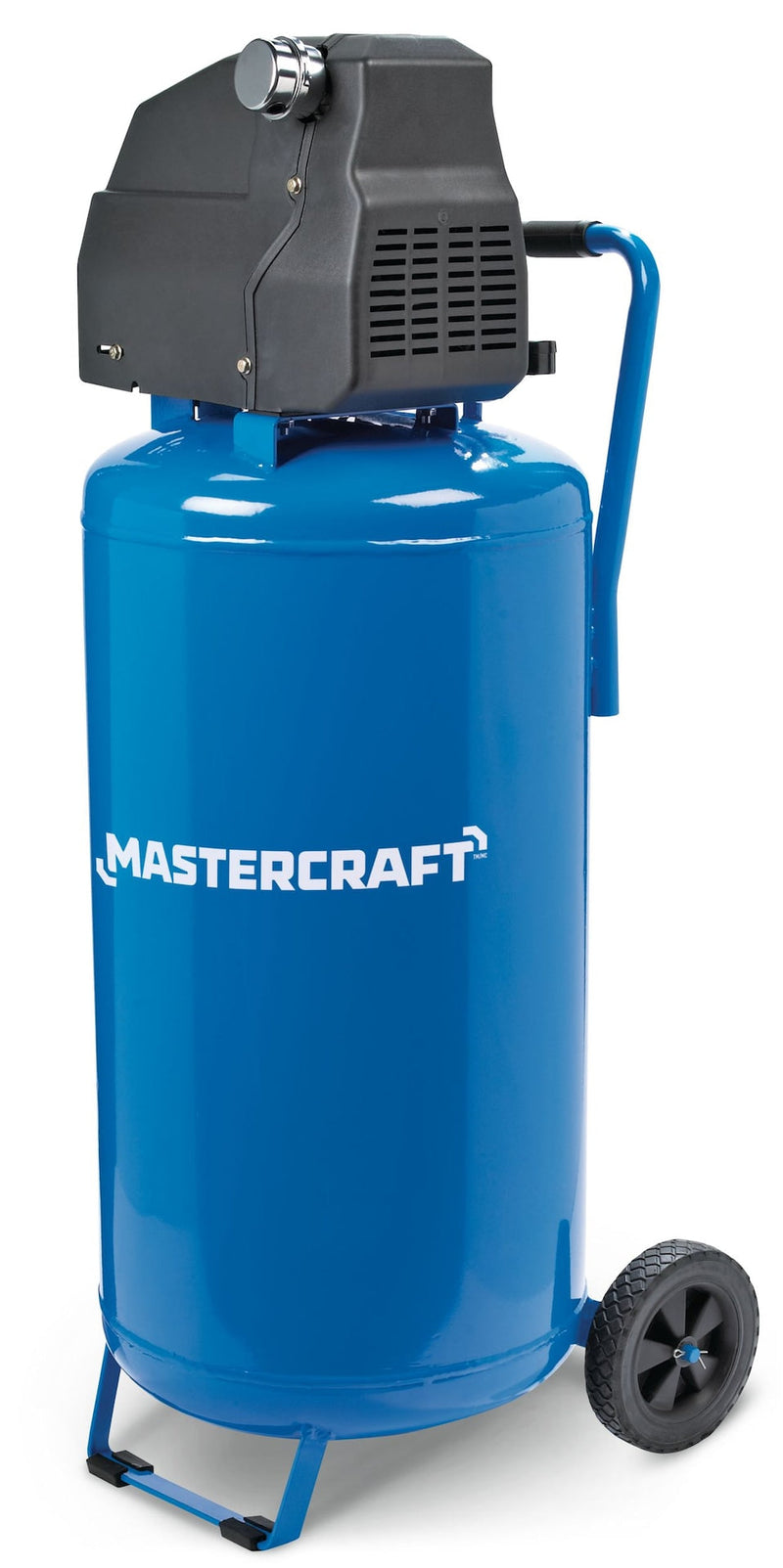Mastercraft 26-Gallon Oil-Free Portable Vertical Air Compressor, 135 PSI, 1.5 HP K6
