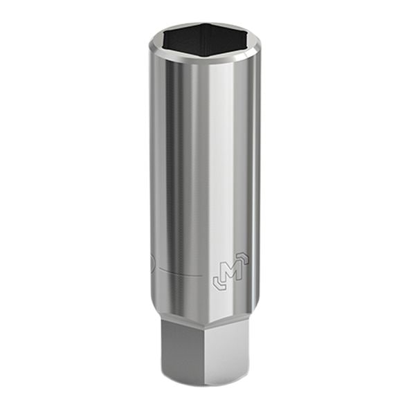 Mastercraft 3/8-in Drive Spark Plug Socket, CRV, Nickel-Chrome Plating, 14mm A7