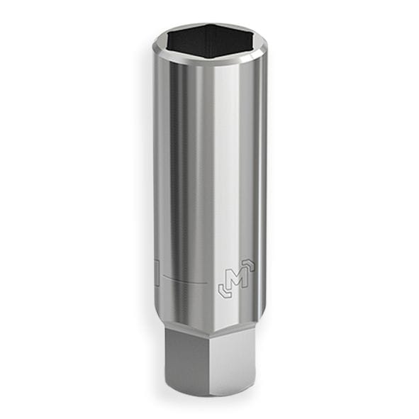 Mastercraft 3/8-in Drive Spark Plug Socket, CRV, Nickel-Chrome Plating, 9/16-in A1