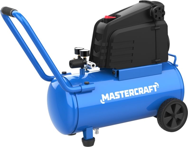 Mastercraft 8-Gallon Oil-Free Portable Air Compressor, 150 PSI, 1.5 HP T9