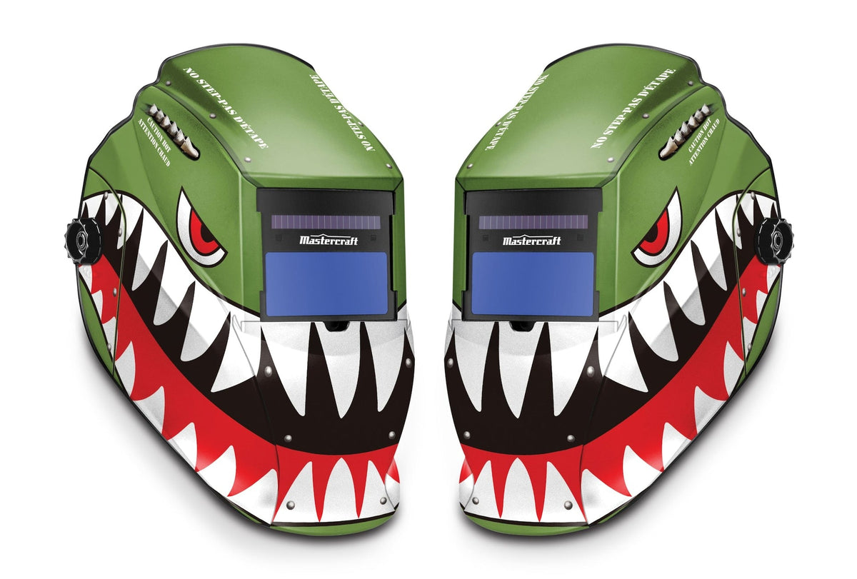 Mastercraft Auto-darkening Welding Helmet, Fixed Shade