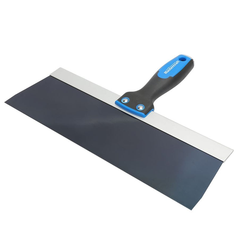 Mastercraft Drywall Patching & Taping Knife with Solvent-Resistant Blue Steel Blade, 12-in E0