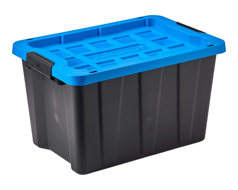 Mastercraft Heavy-Duty Easy Grip Latching Tote, 45.5-L K7