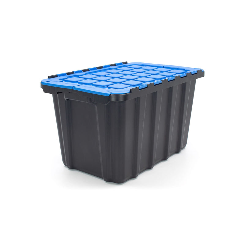 Mastercraft Heavy-Duty Polypropylene Flip Top Tote, 45-L K4