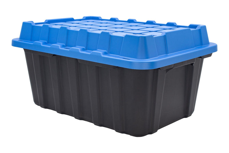 Mastercraft Heavy-Duty Polypropylene Tote with Domed Lid, 88-L O4