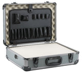 Mastercraft Portable Aluminum Case with Adjustable Strap, Lockable, 18-in