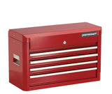 Mastercraft Tool Chest with 4 Drawers, Deep Red, 24-in