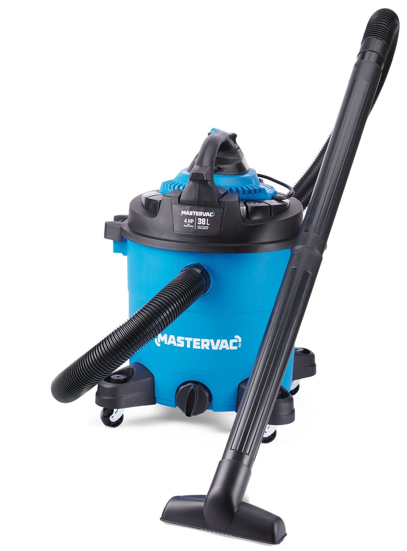 Mastervac VBVA1010PF 4.0 Peak HP Wet/Dry Shop Vacuum with Detachable Blower, 37-L X2