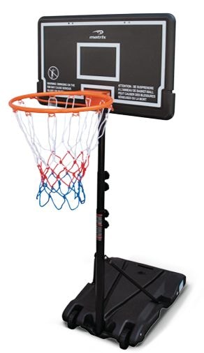 Matrix 4-in-1 Jr Portable Adjustable Basketball Backboard System with Wheels R6