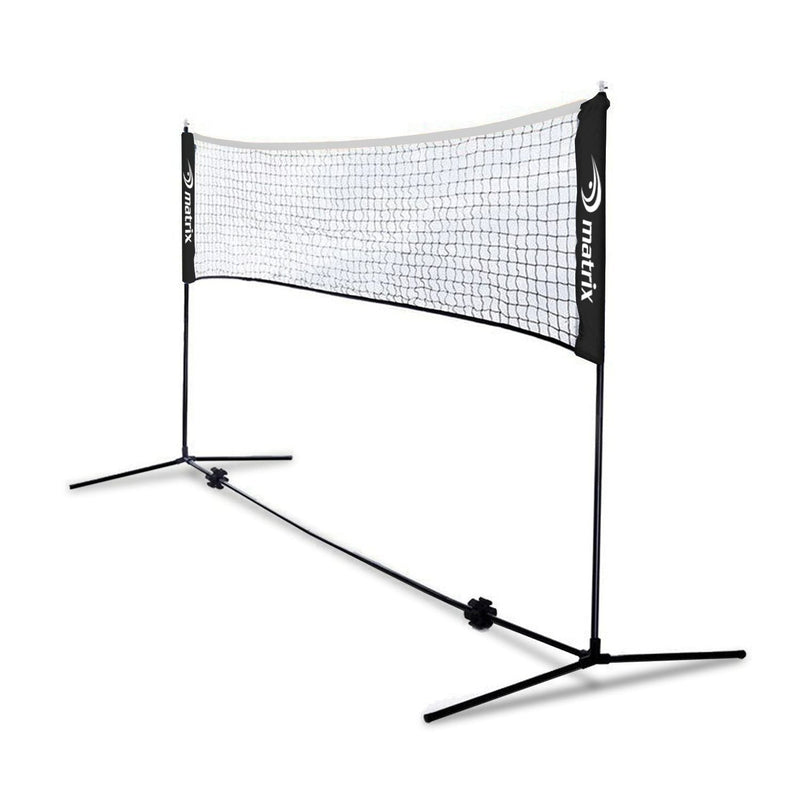 Matrix Adjustable Driveway Racquet Sport Net For Pickleball, Tennis & Badminton, 10-ft E2