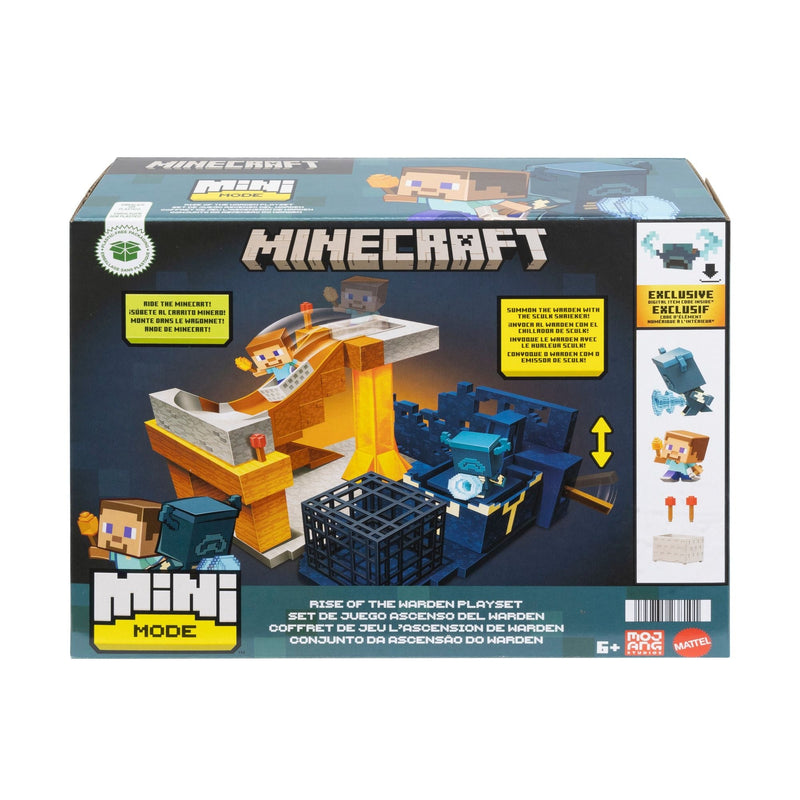 Mattel Minecraft Mini Mode Rise Of The Warden Playset J9