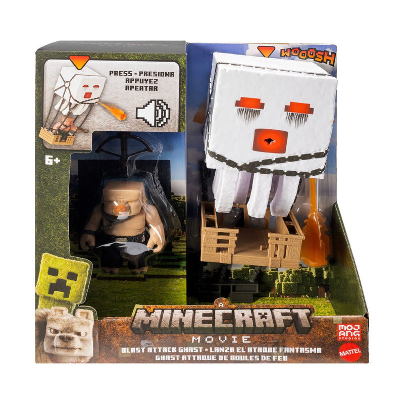 Mattel Minecraft Movie The Big One Feature Figure for Ages 6+ F8
