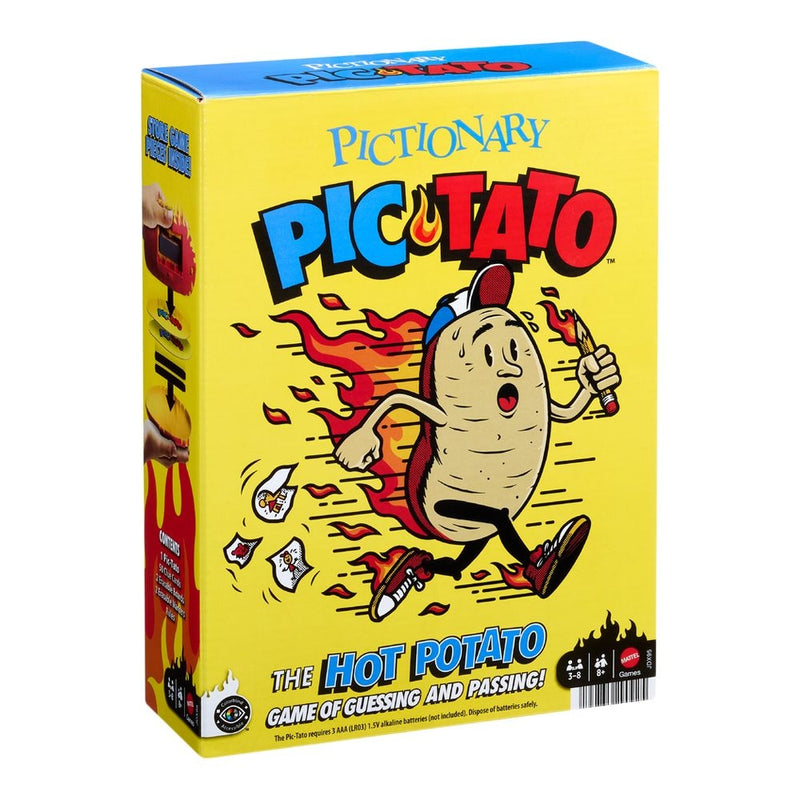 Mattel Pictionary Pic-Tato Musical Hot Potato Game for Ages 8+ G8