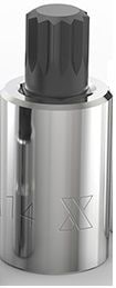 MAXIMUM 1/2-in Drive Triple Square Hex Bit Socket Y4