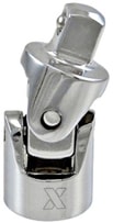 MAXIMUM 1/2-in Drive Universal Joint Socket, CRV, Nickel-Chrome Plating O5