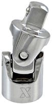 MAXIMUM 1/4-in Drive Universal Joint Socket, CRV, Chrome Plating H2