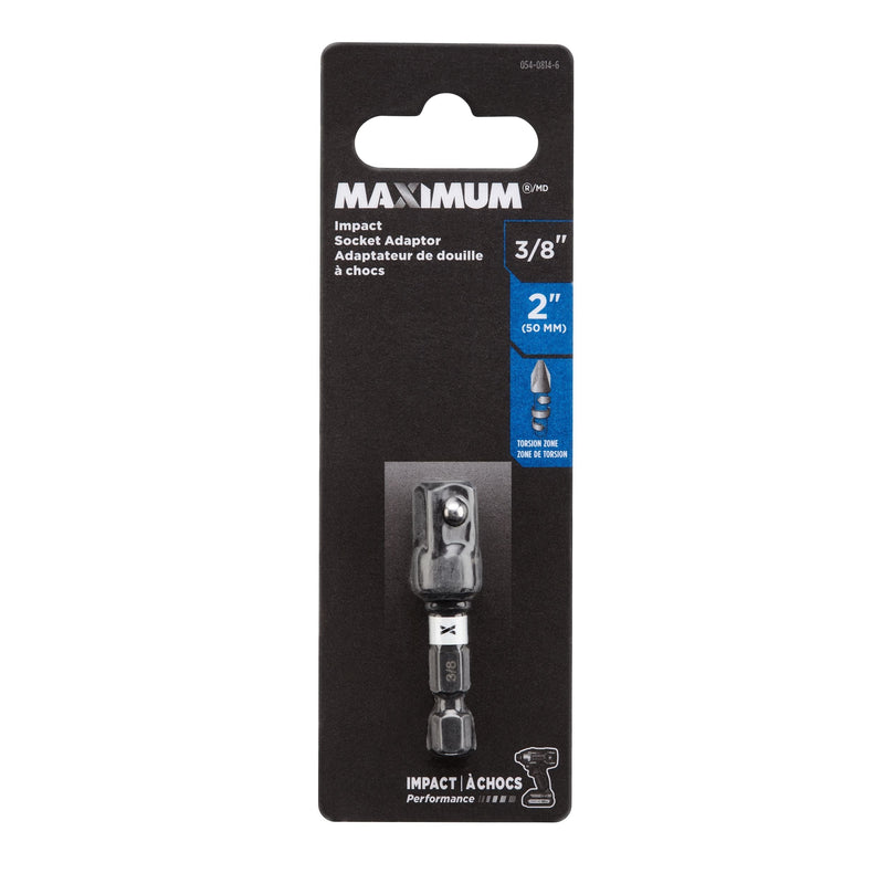 MAXIMUM 2-in Socket Adaptor, 3/8-in G0