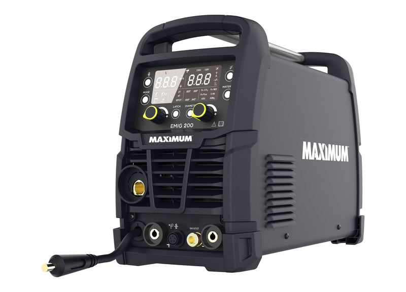 MAXIMUM 200A Multi-Process Welder with LCD Screen I9