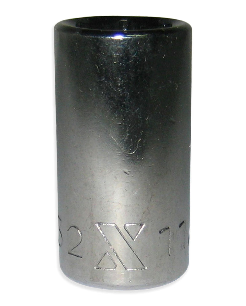 MAXIMUM 21mm 1/2-in Drive Regular Socket 6-Point, CRV, Chrome Plating Y2