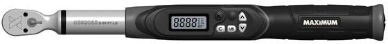 MAXIMUM Digital Angle Torque Wrench, 3/8-in E2
