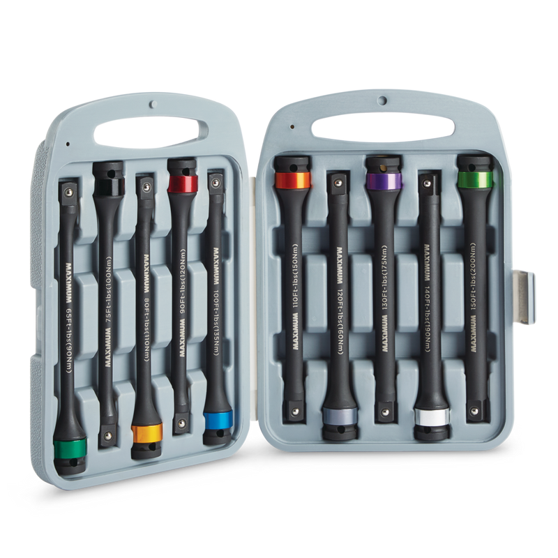 MAXIMUM Impact Torque Extension Sticks, 10-pc D5