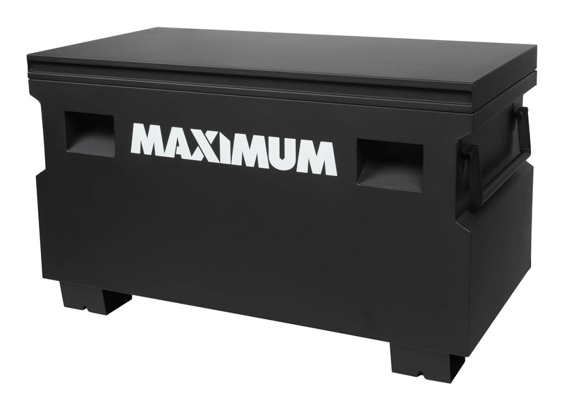 MAXIMUM Jobsite Storage Box, Black, 48-in A1