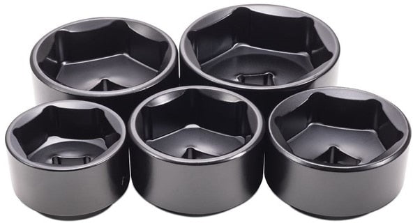 MAXIMUM Oil Filter Socket Set, Metric, 5-pc Q8