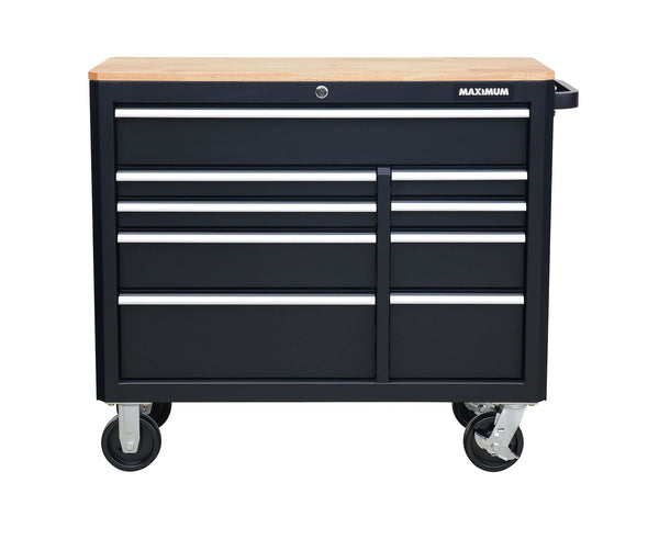 MAXIMUM Tool Cabinet with Integrated Power Strip, 43-in O3