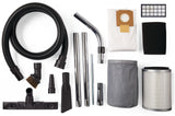 MAXIMUM VK811PH HEPA Certified Wet/Dry Shop Vacuum with Hose and Accessories, 30-L