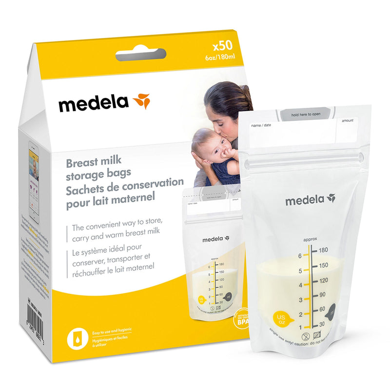 medela Breast Milk Storage Bags, 50-ct Q2