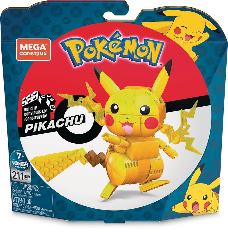 Mega Pokémon Build & Show Pikachu Toy Building Set, 205-pc C7