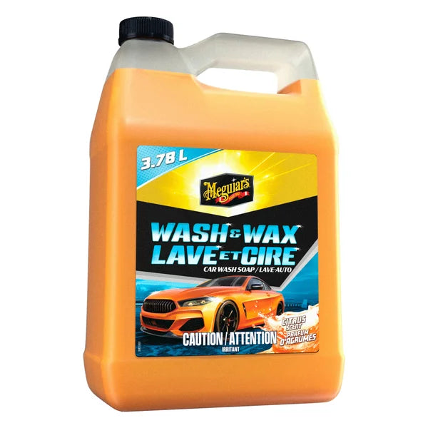 Meguiar's Wash and Wax Citrus Scent 3.78L A0