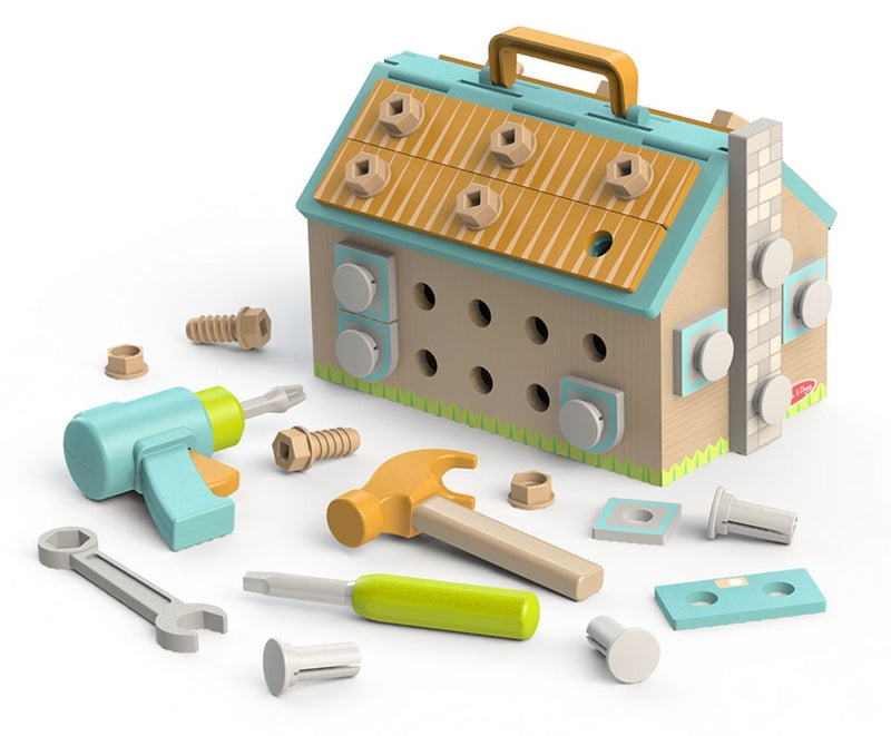 Melissa and Doug Build-a-House Playset M6
