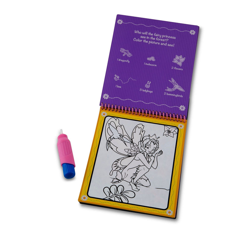 Melissa & Doug On the Go Water Wow! Reusable Water-Reveal Activity Pad - Fairy Tale O5