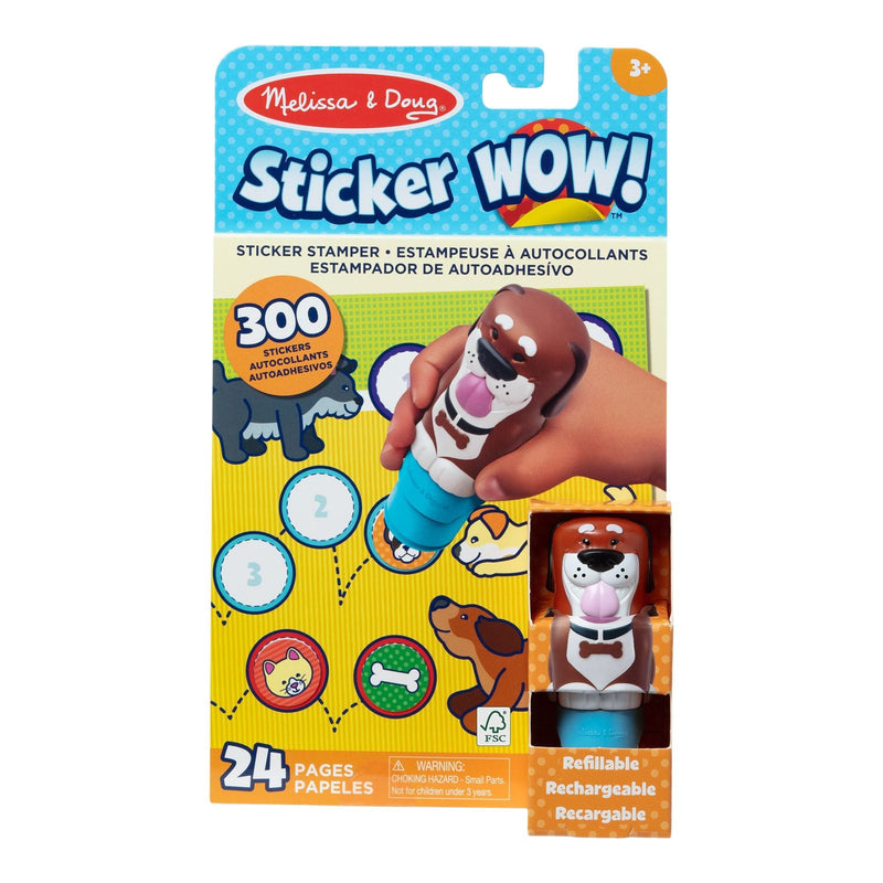 Melissa & Doug Sticker WOW! 24-Page Activity Pad, Ages 3+ W6