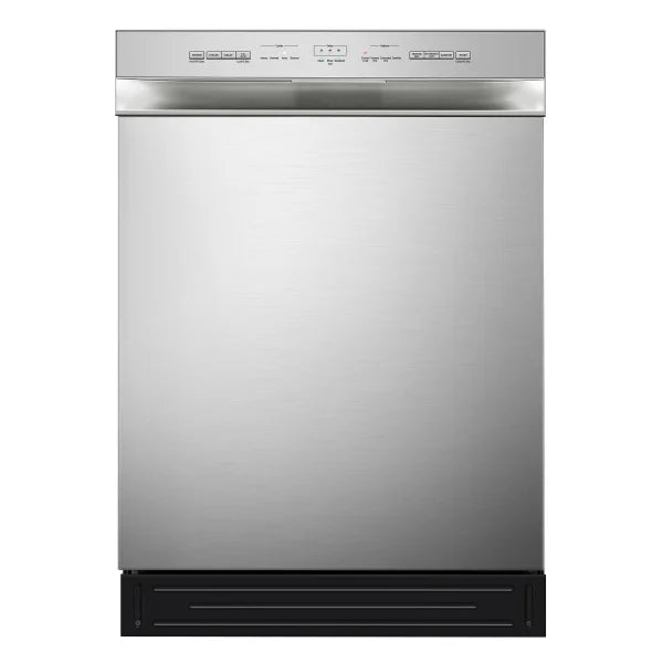 Midea 24 in. Built-in Dishwasher with Hybrid Stainless Steel Tub K8