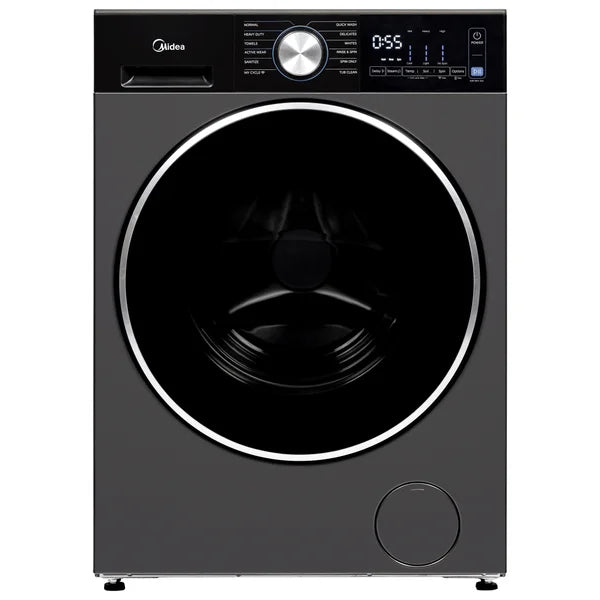 Midea 3.1 cu ft. Graphite Steel Front Load Washer with Quick Wash Option X7