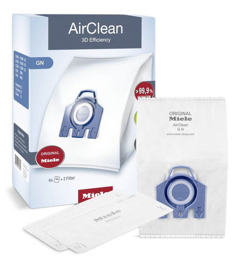 Miele AirClean 3D GN Dust Bags, 4-pk C0