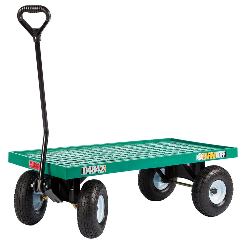 Millside Poly Deck Garden Wagon, 20-in x 40-in C5