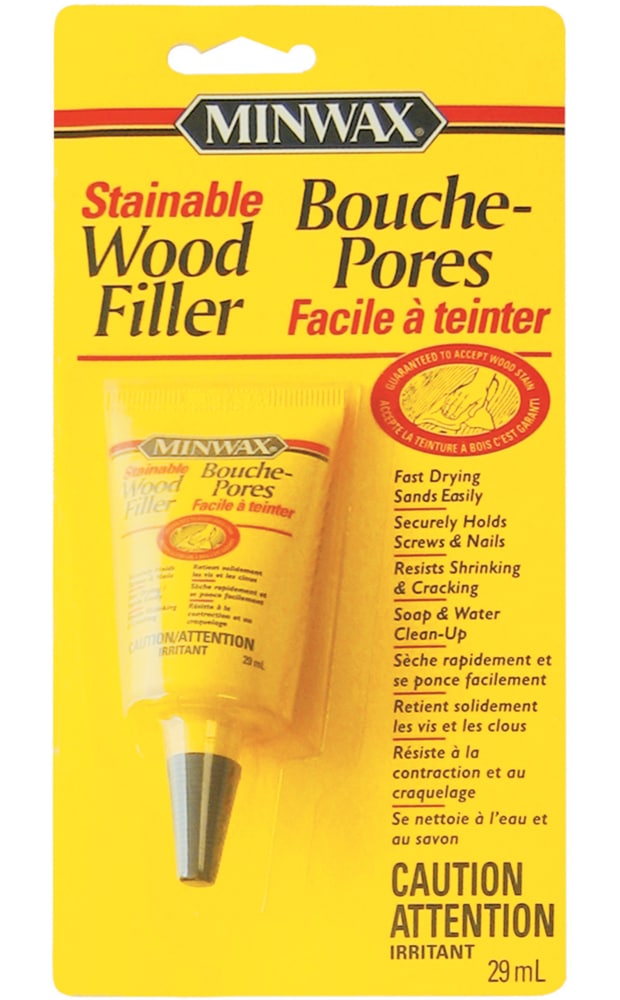 Minwax Stainable Interior/Exterior Wood Filler, Latex-Based, 29-mL K6