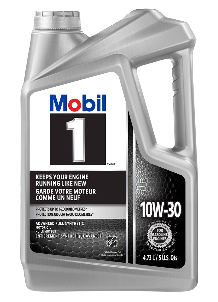 Mobil 1 10W30 Synthetic Engine/Motor Oil, 4.73-L Y0
