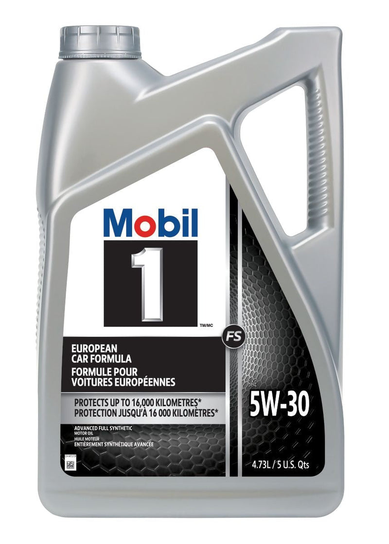 Mobil1 Full Synthetic Euro 5W40 Motor Oil, 4.73-L G1