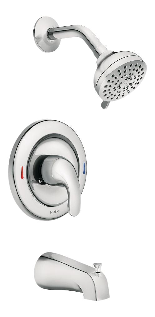 Moen Adler Single Handle Tub Shower with Posi-Temp, Chrome Z6