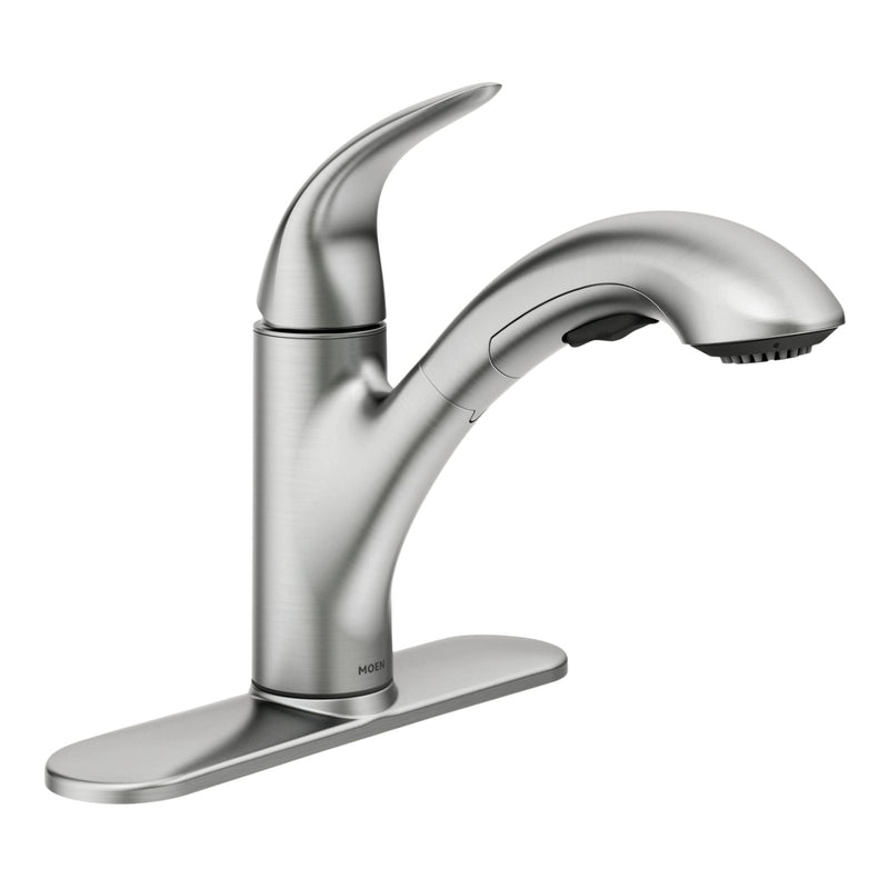 Moen Medina Single-Handle Pull-Out Kitchen Faucet, Spot Resist Stainless R4