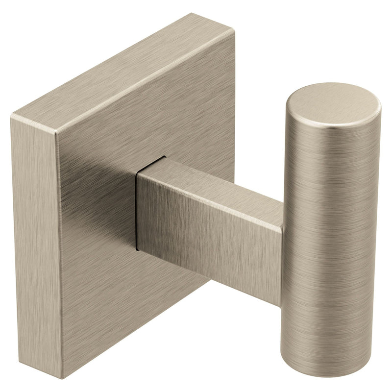 Moen Triva Single Robe Hook, Brushed Nickel L7