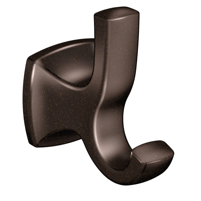 Moen Voss Double Robe Hook, Oil Rubbed Bronze A0