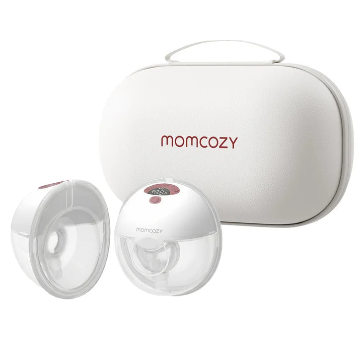 Momcozy Smart Breast Pump + Milk Storage Bags + Breast Pump Wipes G7