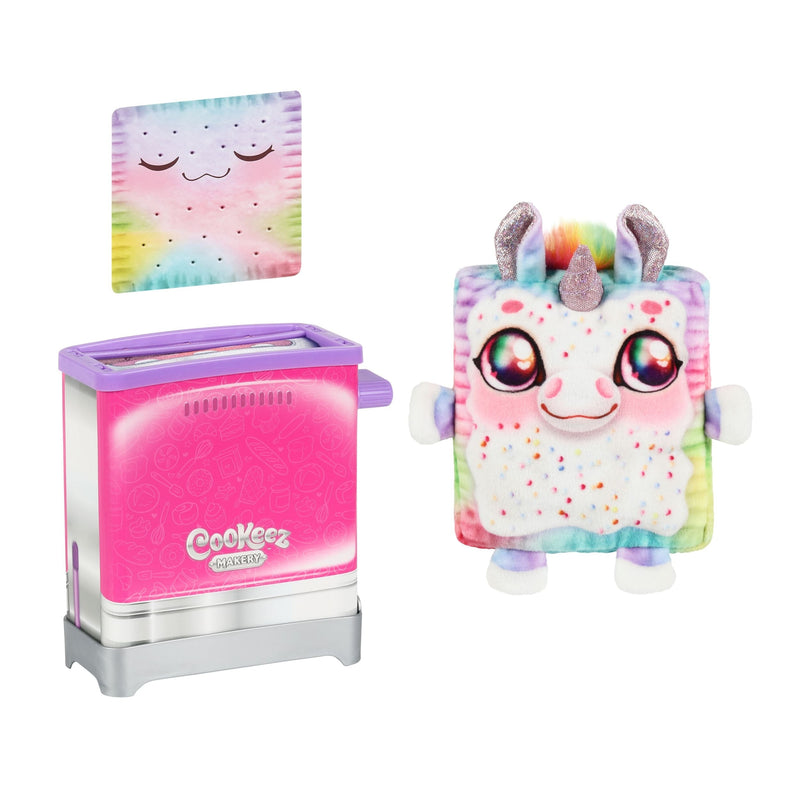 Moose Cookeez Makery Toasty Treatz Toaster with Scented Plush Single Pack, Assorted, Ages 5+ X4