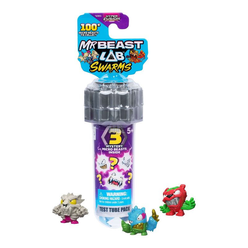 Moose Mr. Beast Lab Fusion Series Swarms, 3-pk, Assorted Figures S4
