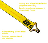 MotoMaster 10,000-lb Commercial Ratchet Tie Down Straps, with Ultra Padded Handles, 2-in x 30-ft